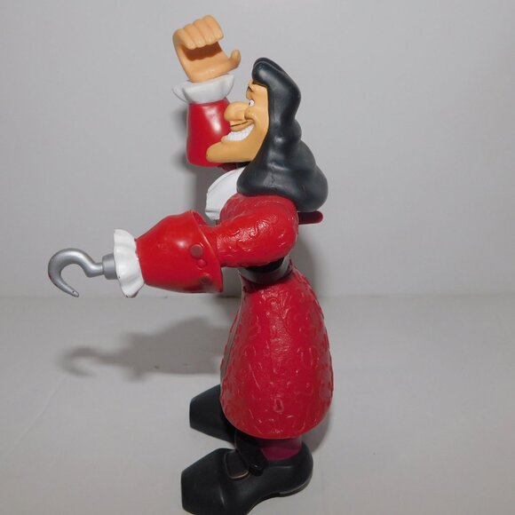 Lot 2 Disney Peter Pan Captain Hook Figures 4" & 6" - Picture 4 of 11